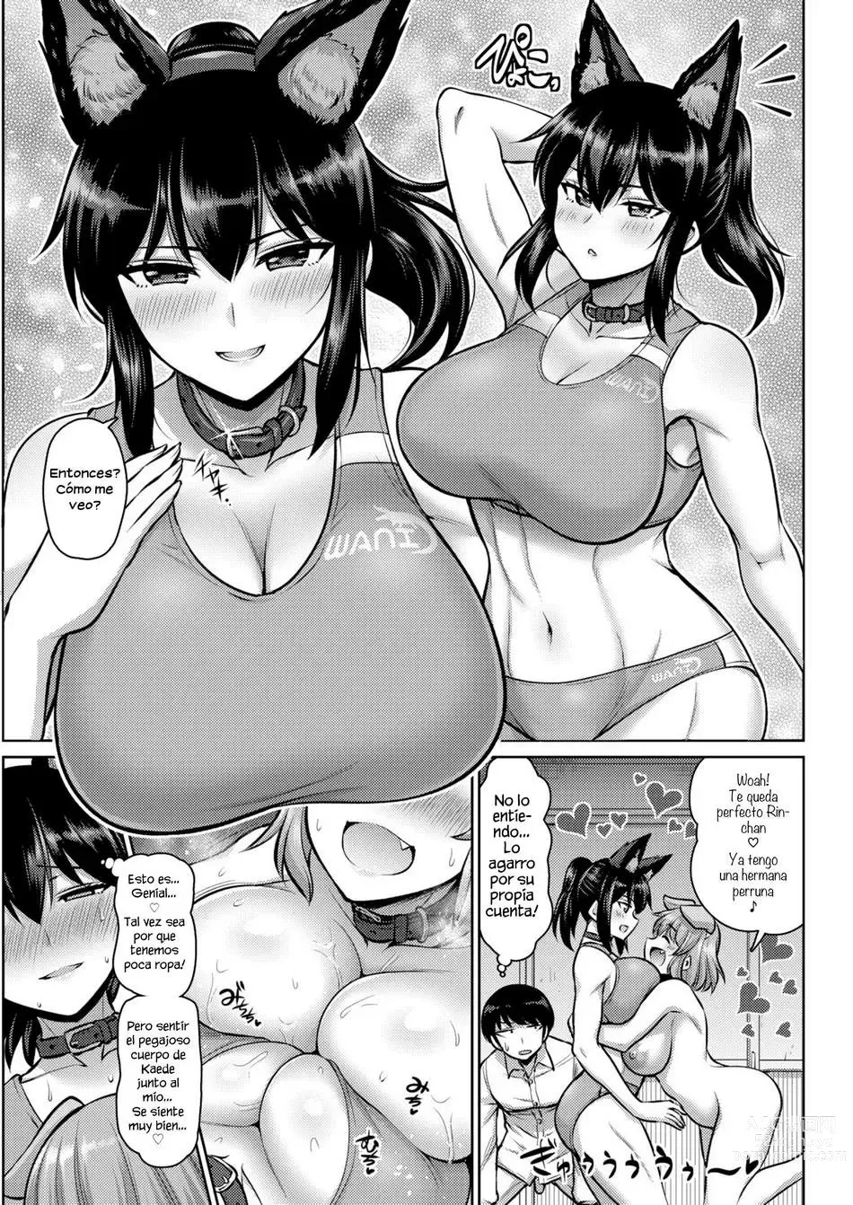 Page 7 of doujinshi Kamatte! Wanwanx2 Girls