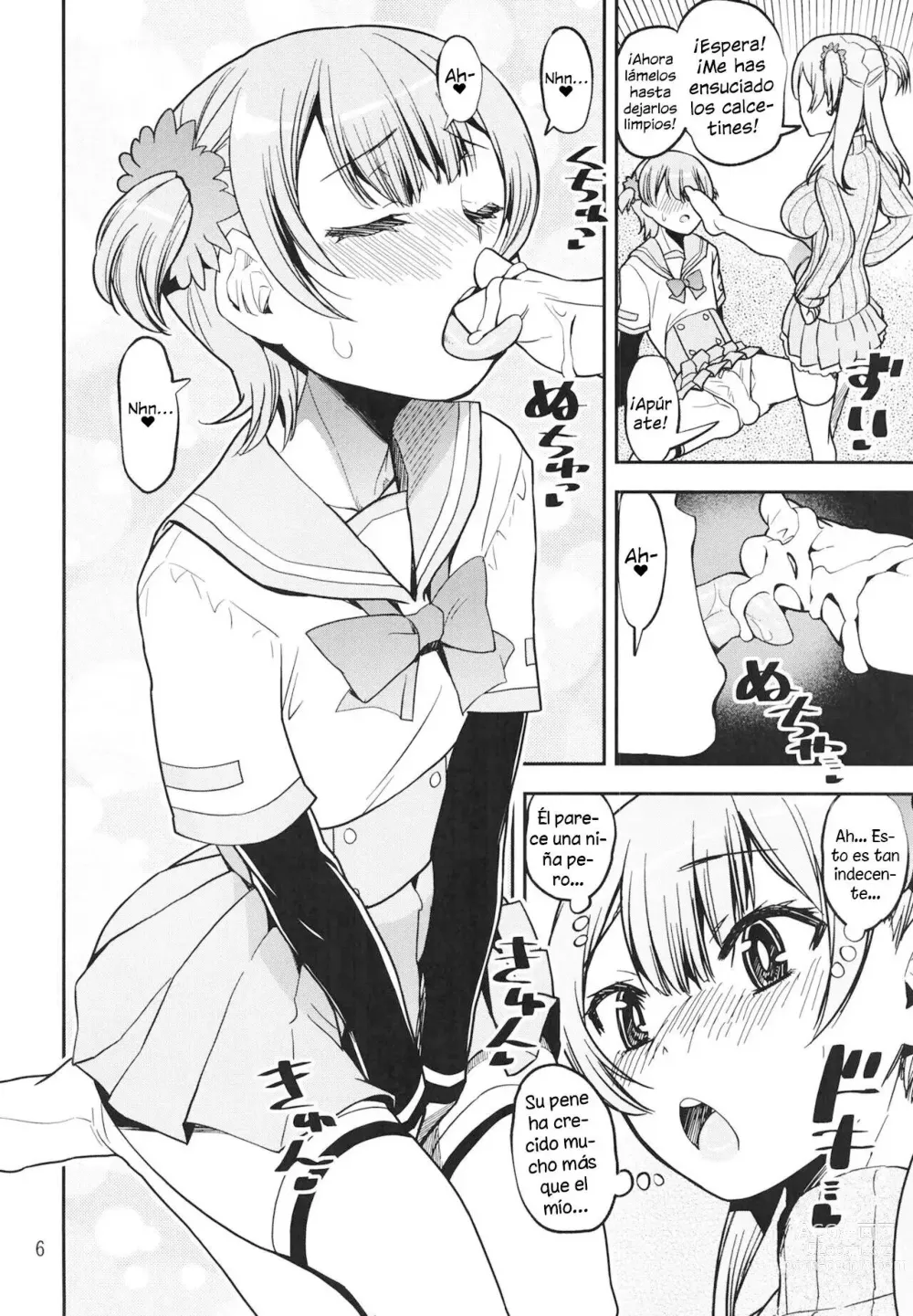 Page 6 of doujinshi Rena no Otouto Ane no Seifuku de Josou suru Hentai nanda kedo