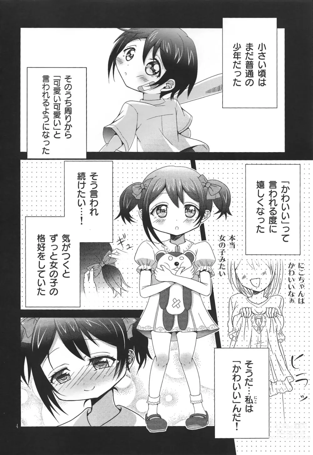 Page 3 of doujinshi Usotsuki Nico 2