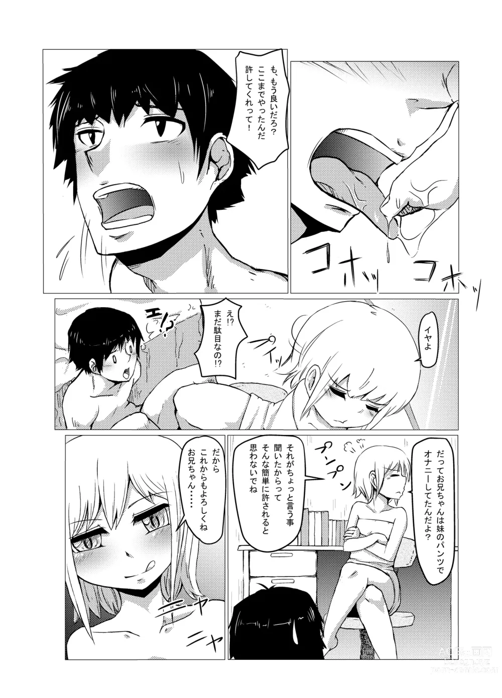Page 16 of doujinshi Imouto no ○○!