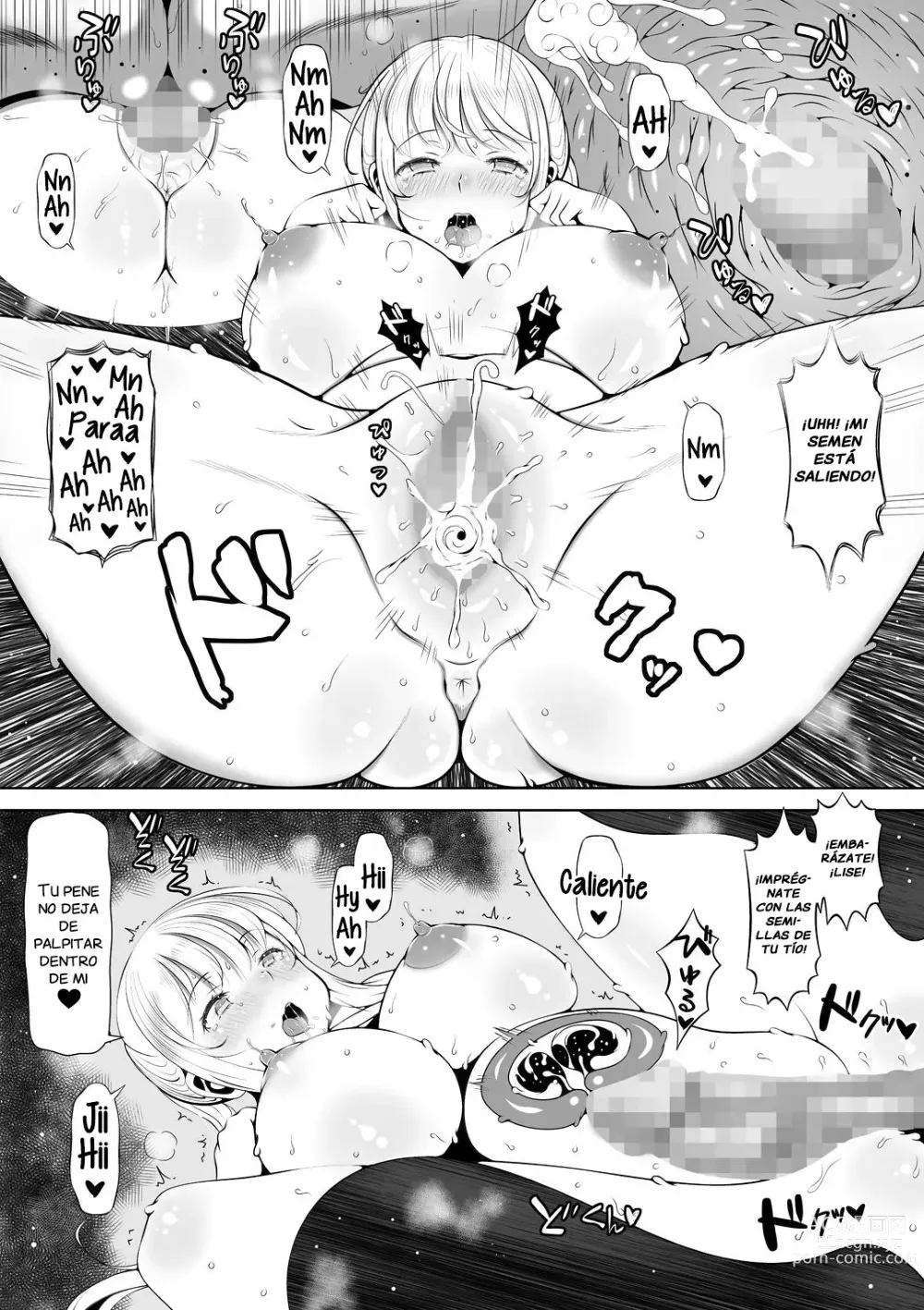 Page 22 of doujinshi Meikyuu ~Oji no Niku Onaho ni Natta Ken~