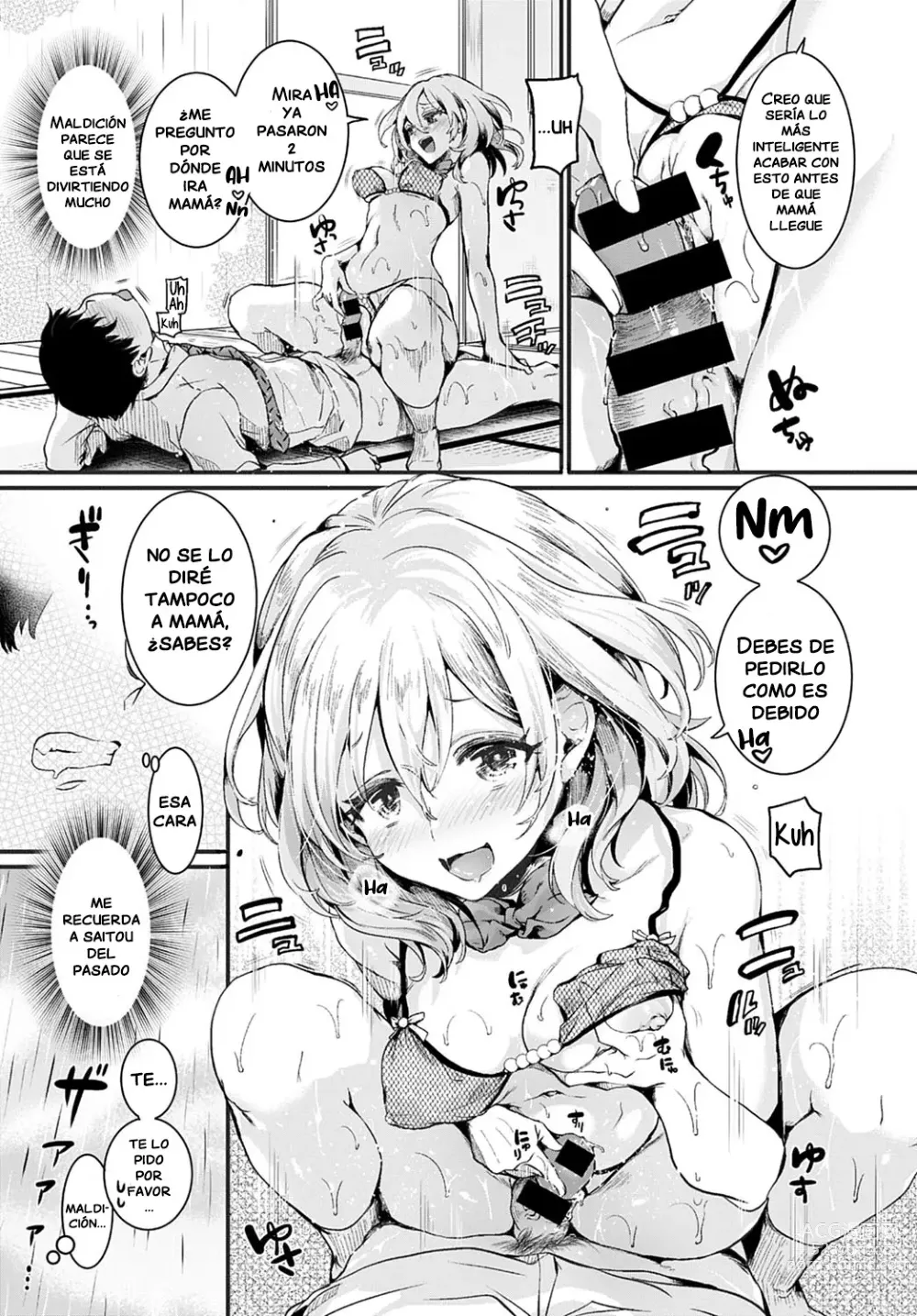 Page 15 of manga Mama to kanojo to boku no anonatsu Zenpen