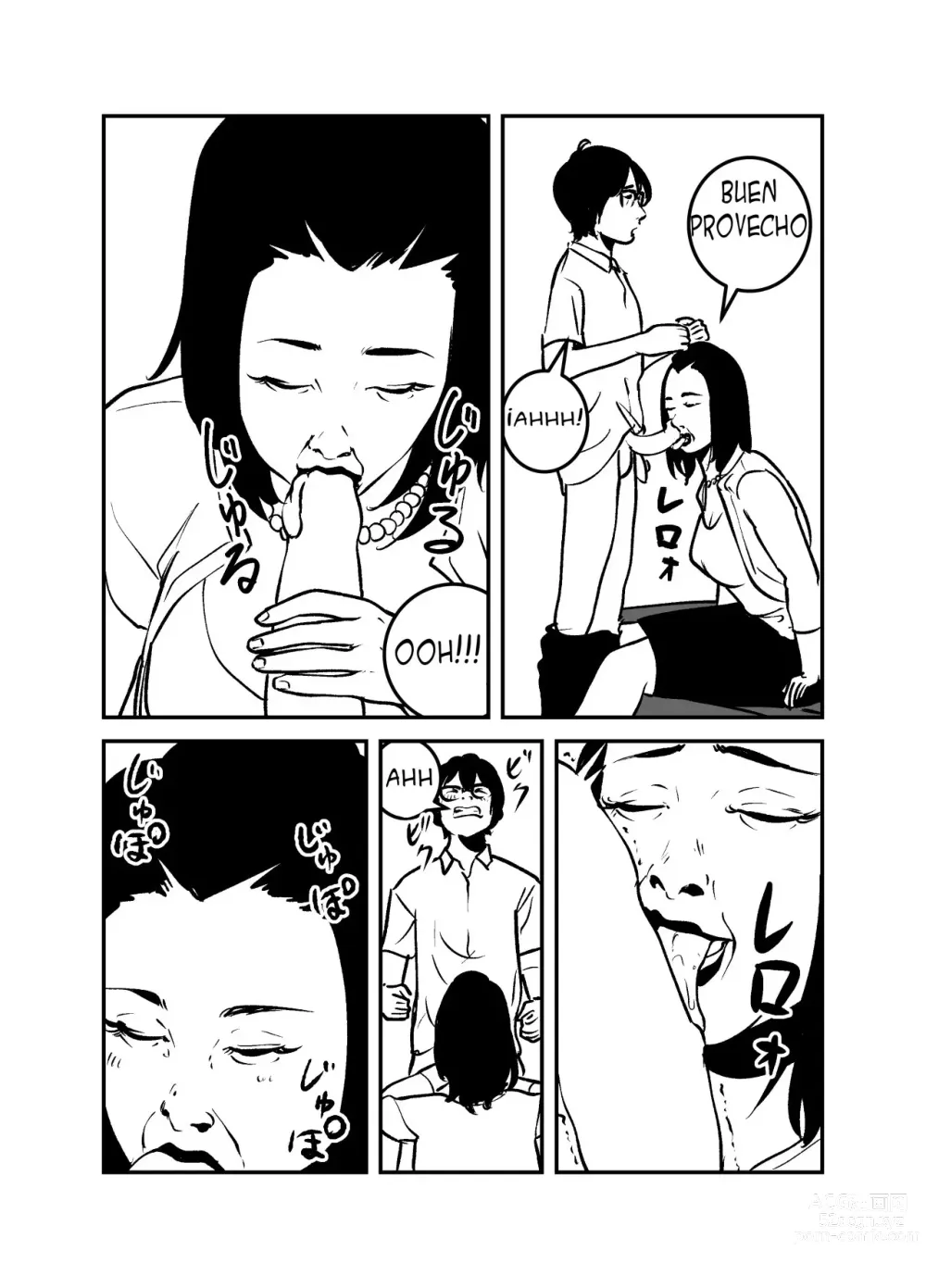 Page 13 of doujinshi Hyoui Suru nara Kanemochi no Bakunyuu Babaa ni Kagiru!