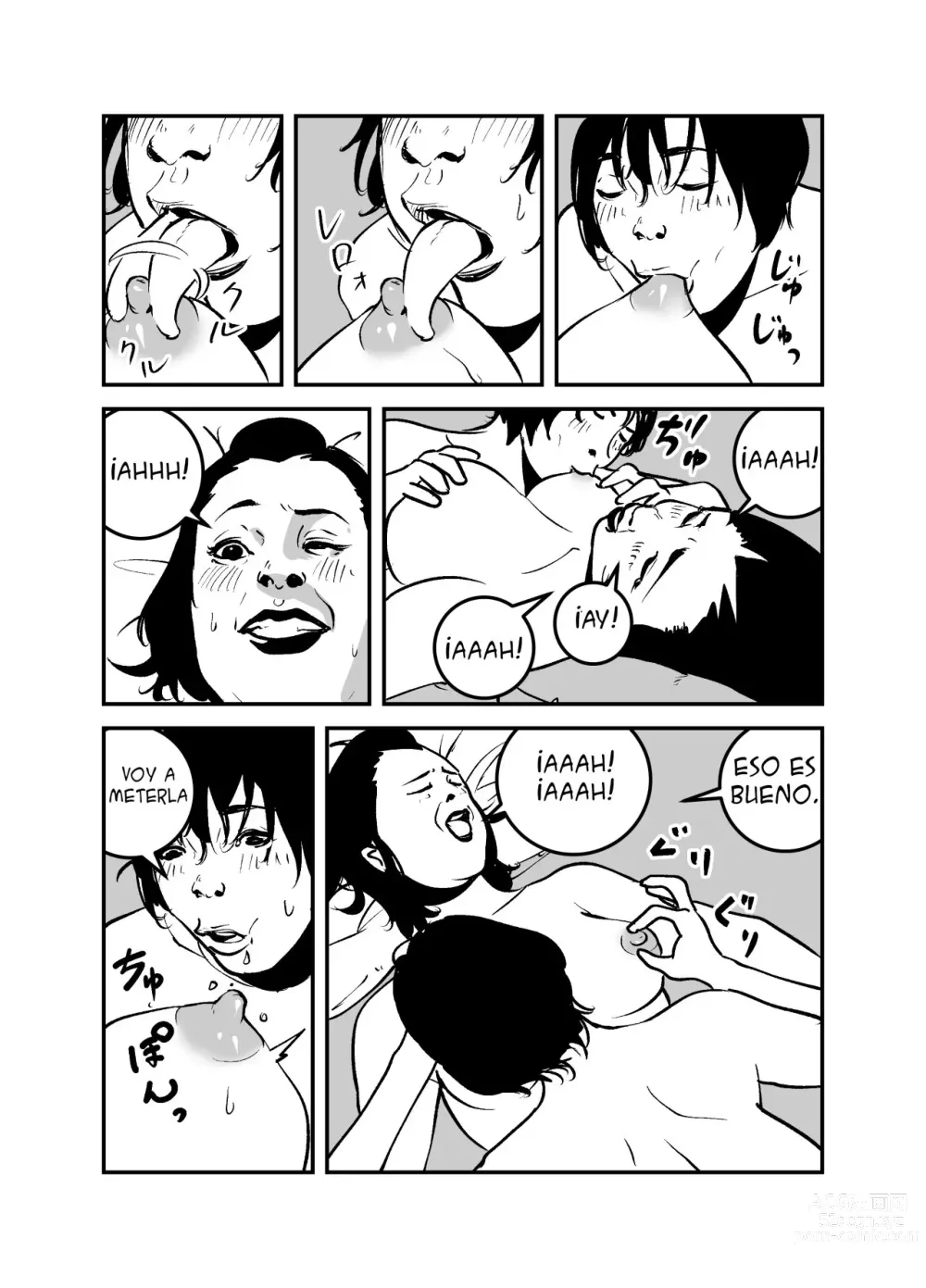 Page 18 of doujinshi Hyoui Suru nara Kanemochi no Bakunyuu Babaa ni Kagiru!