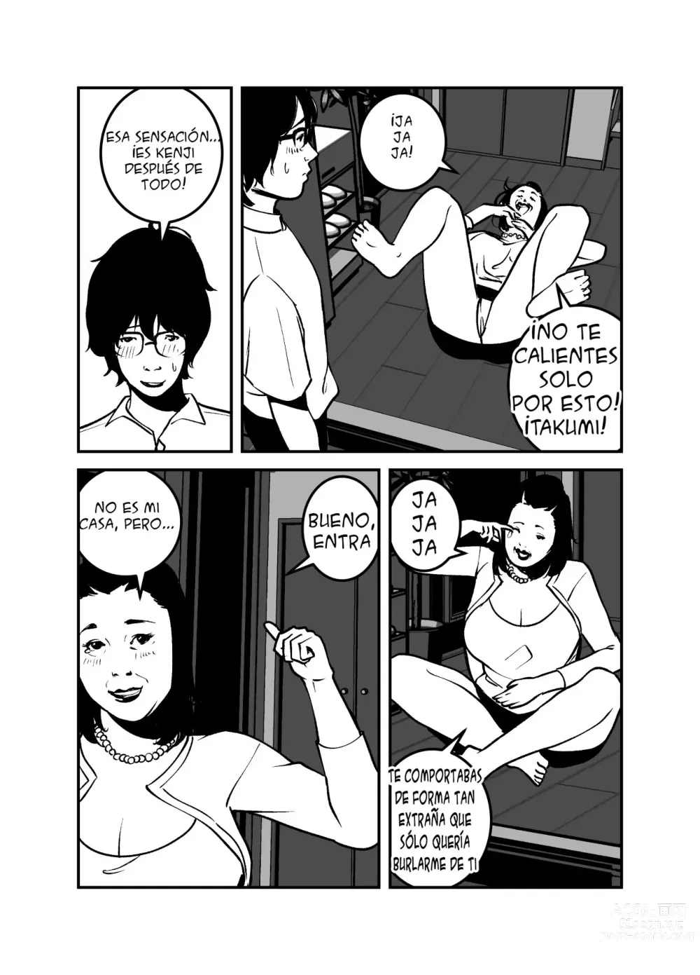 Page 6 of doujinshi Hyoui Suru nara Kanemochi no Bakunyuu Babaa ni Kagiru!
