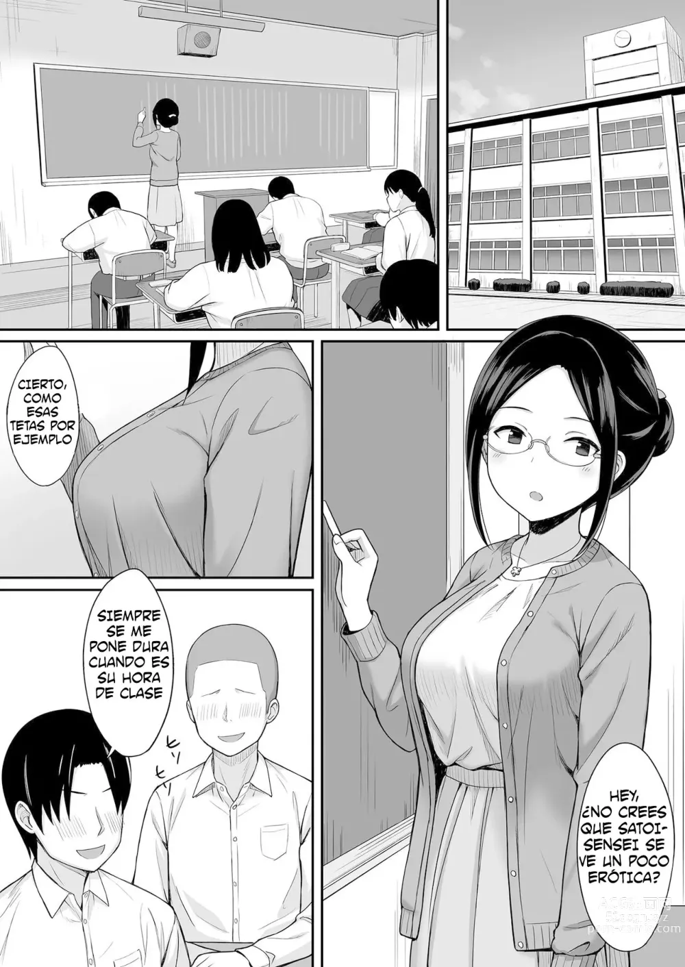 Page 3 of doujinshi The Curse of Obidience 3 Female Teacher Maho Satoi-hen