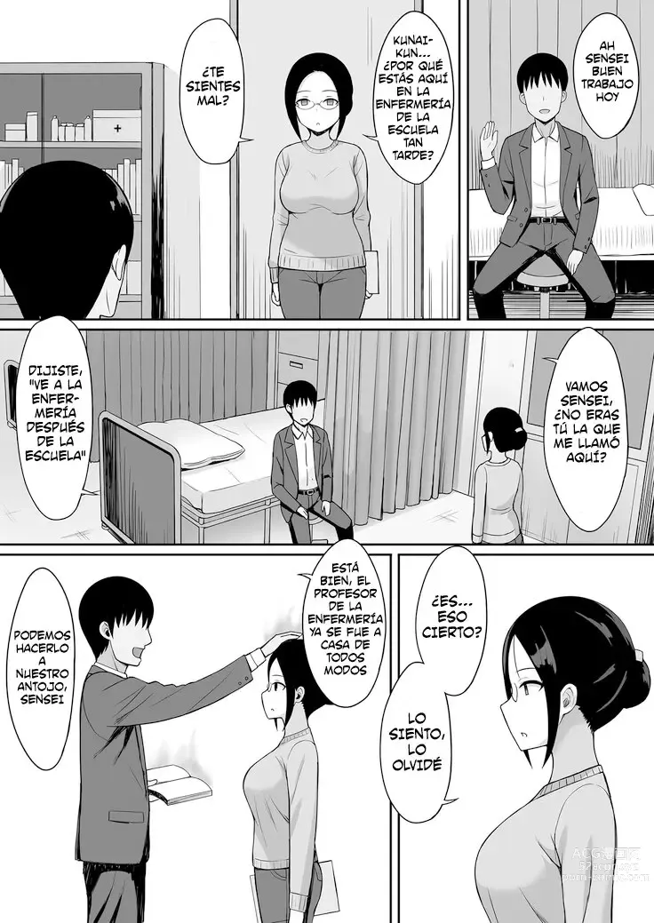Page 22 of doujinshi The Curse of Obidience 3 Female Teacher Maho Satoi-hen