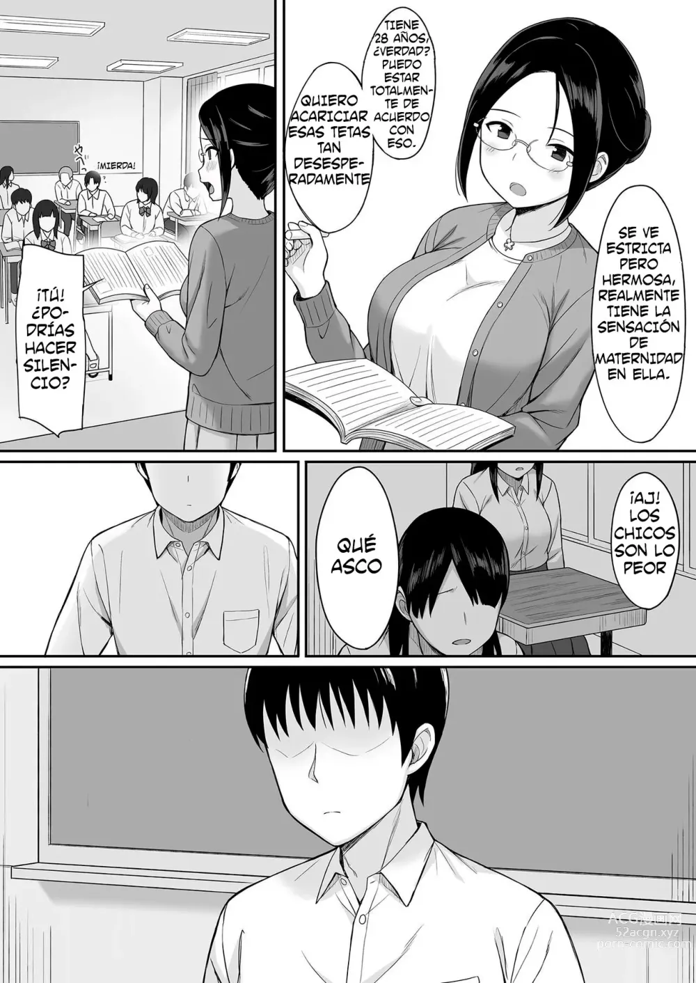 Page 4 of doujinshi The Curse of Obidience 3 Female Teacher Maho Satoi-hen