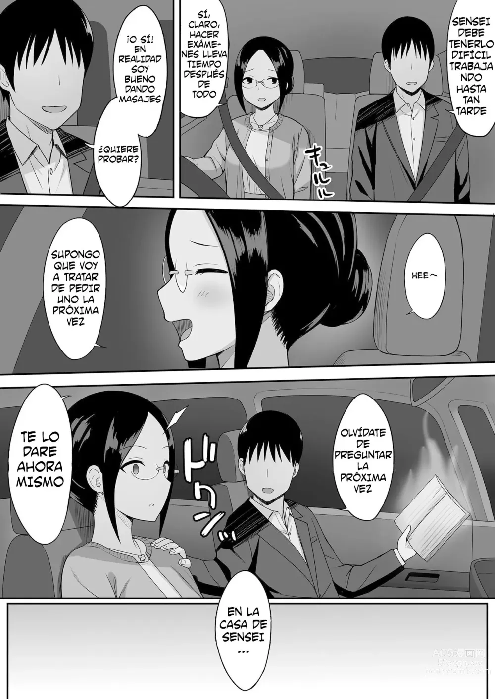 Page 7 of doujinshi The Curse of Obidience 3 Female Teacher Maho Satoi-hen