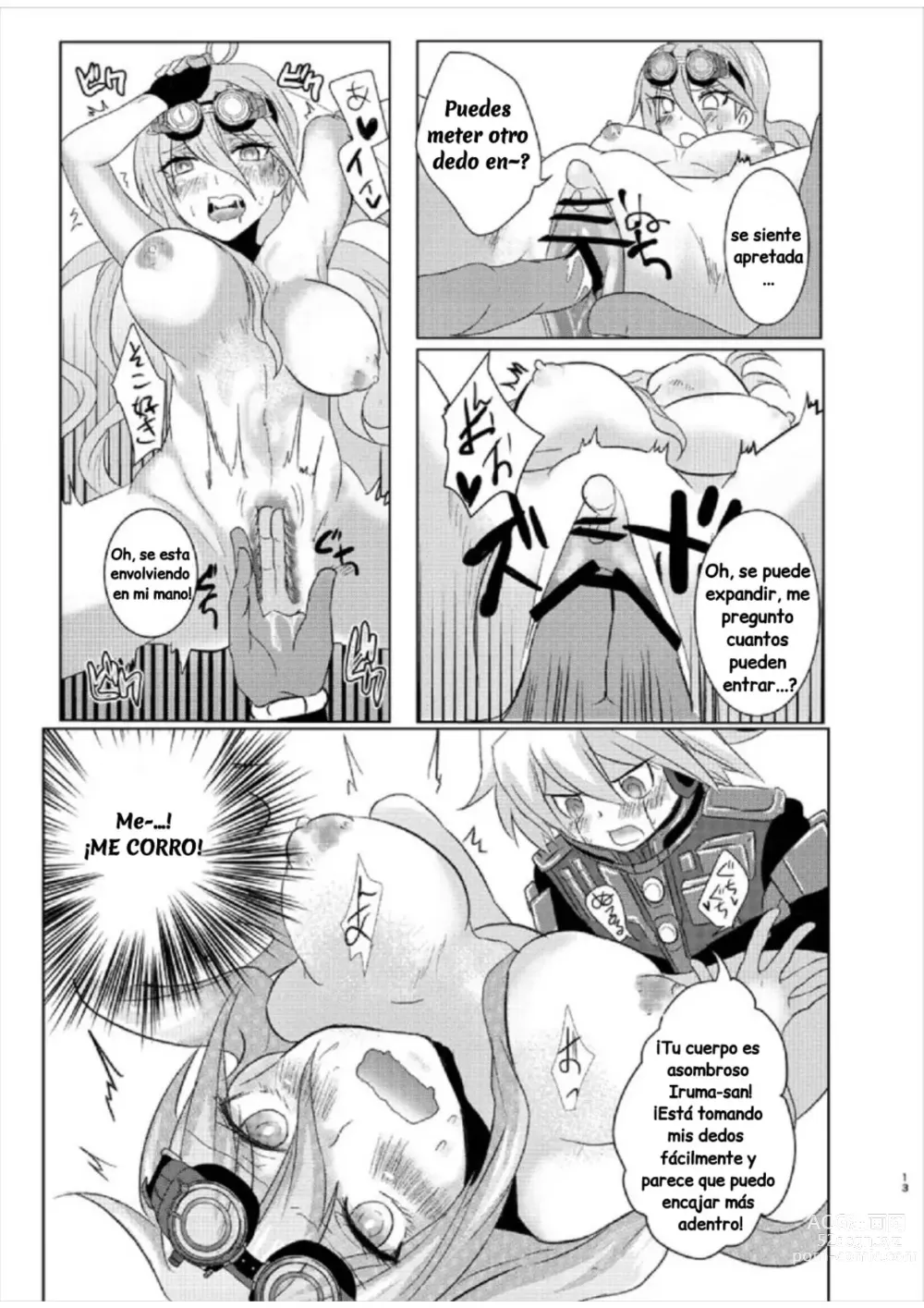 Page 13 of doujinshi Omachi Kudasai Iruma-san!!