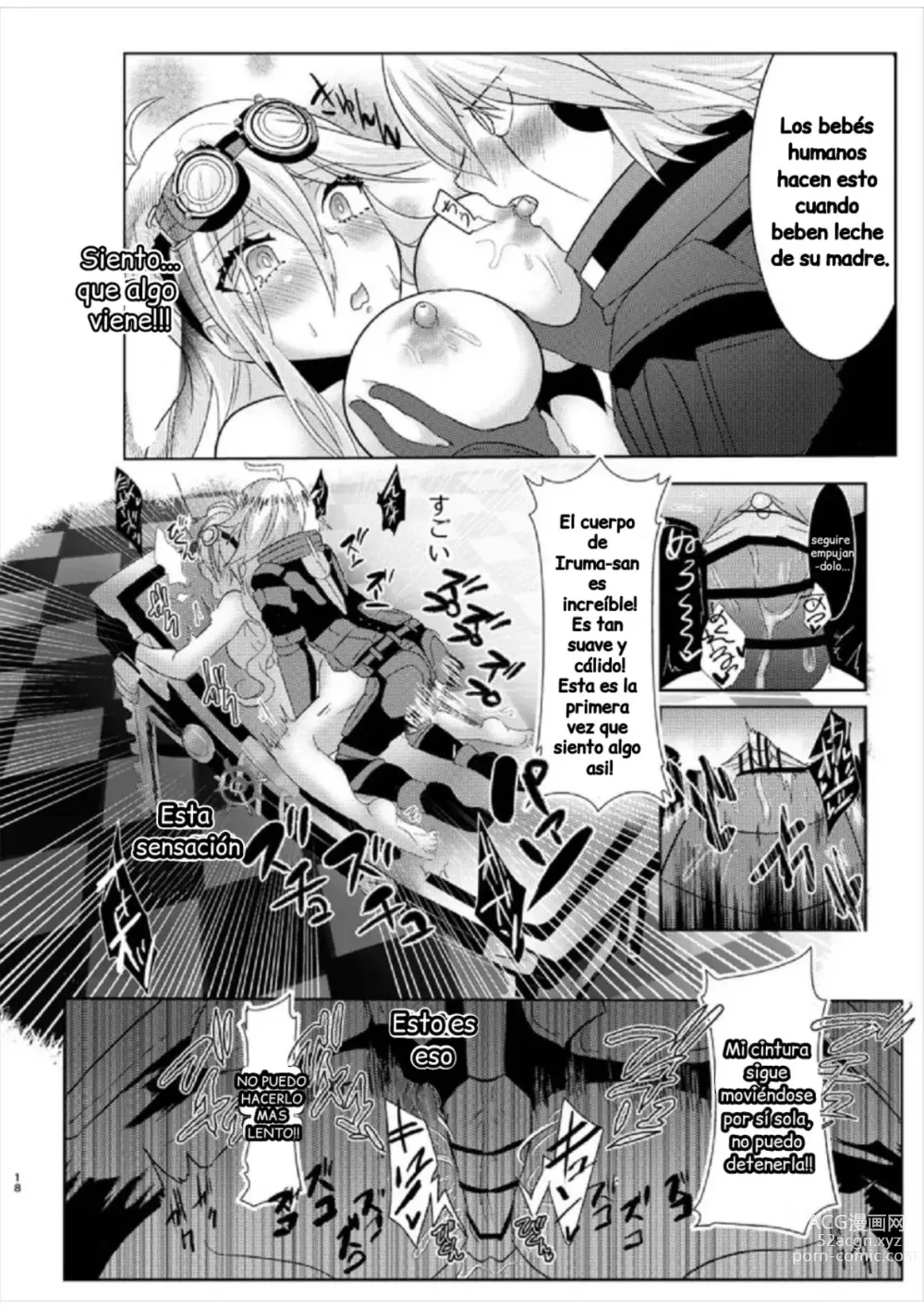 Page 18 of doujinshi Omachi Kudasai Iruma-san!!