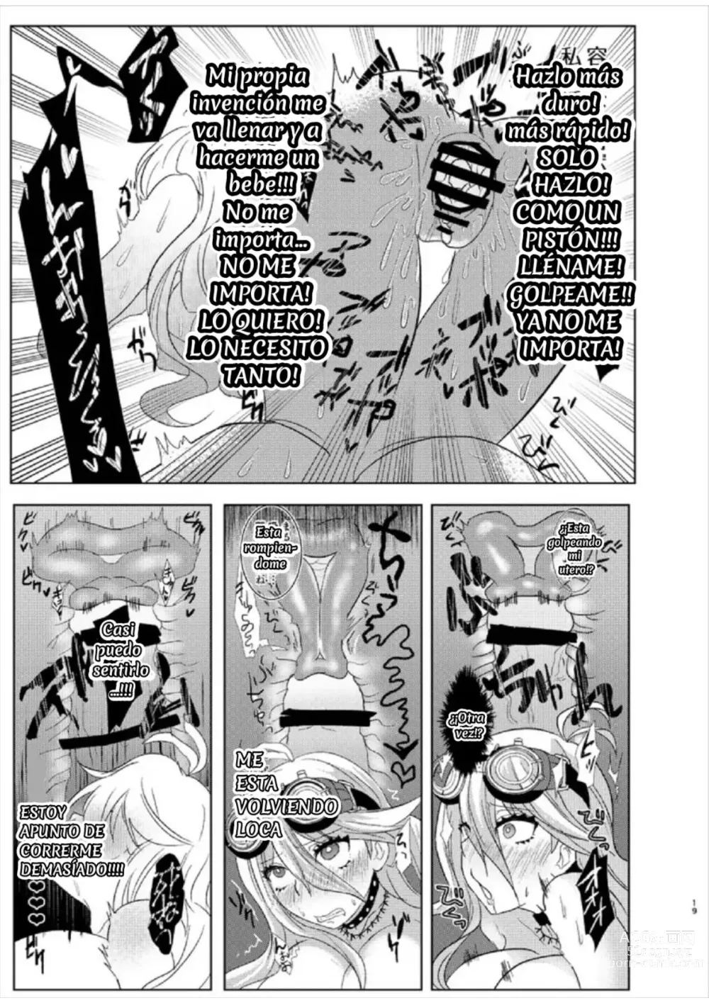 Page 19 of doujinshi Omachi Kudasai Iruma-san!!