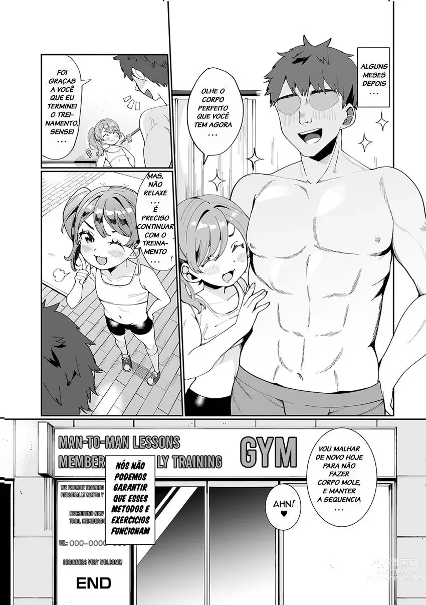 Page 16 of manga Lets Training