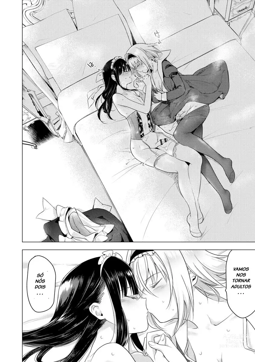 Page 28 of manga Sayonara Watashi no Maid-san