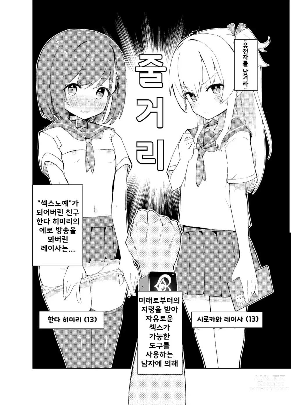 Page 2 of doujinshi S.S.S.Di part 1