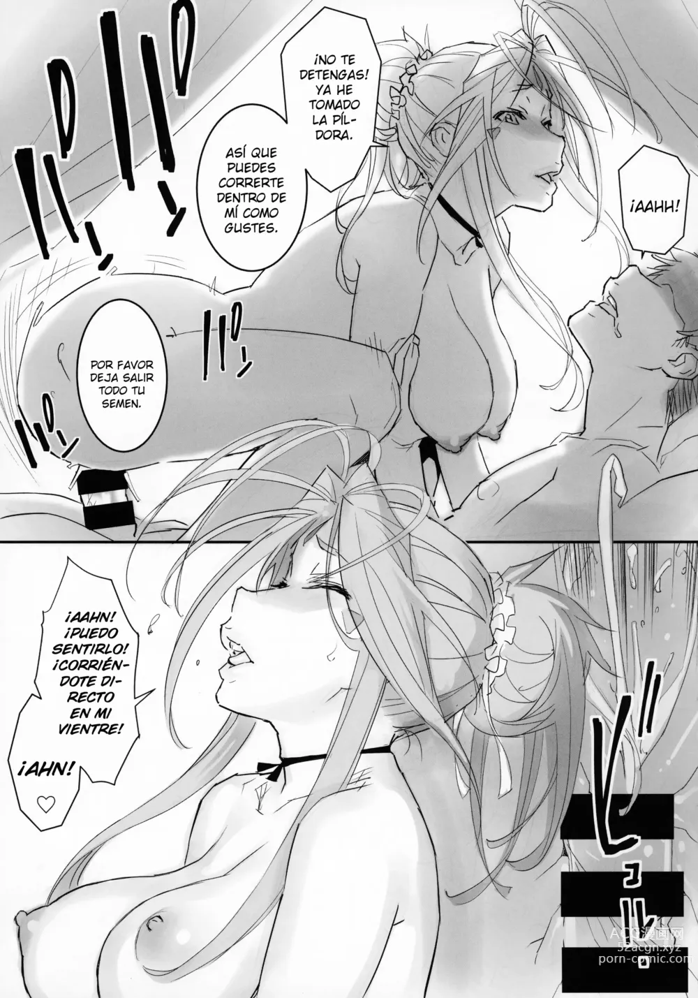 Page 12 of doujinshi Megami Sama to Nobetsumakunashi