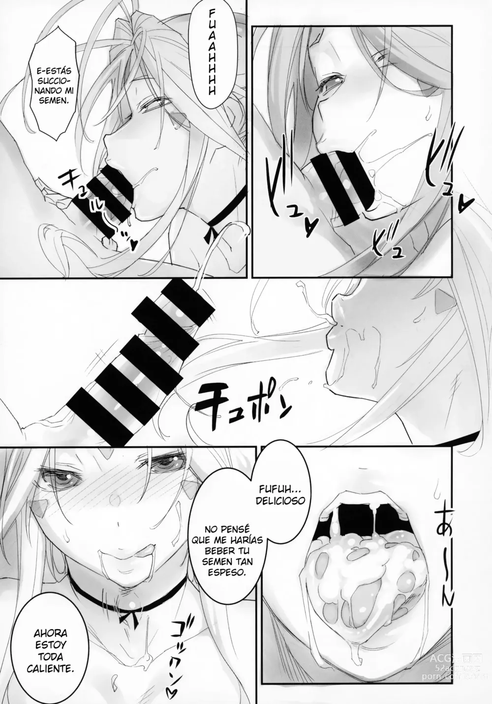 Page 8 of doujinshi Megami Sama to Nobetsumakunashi