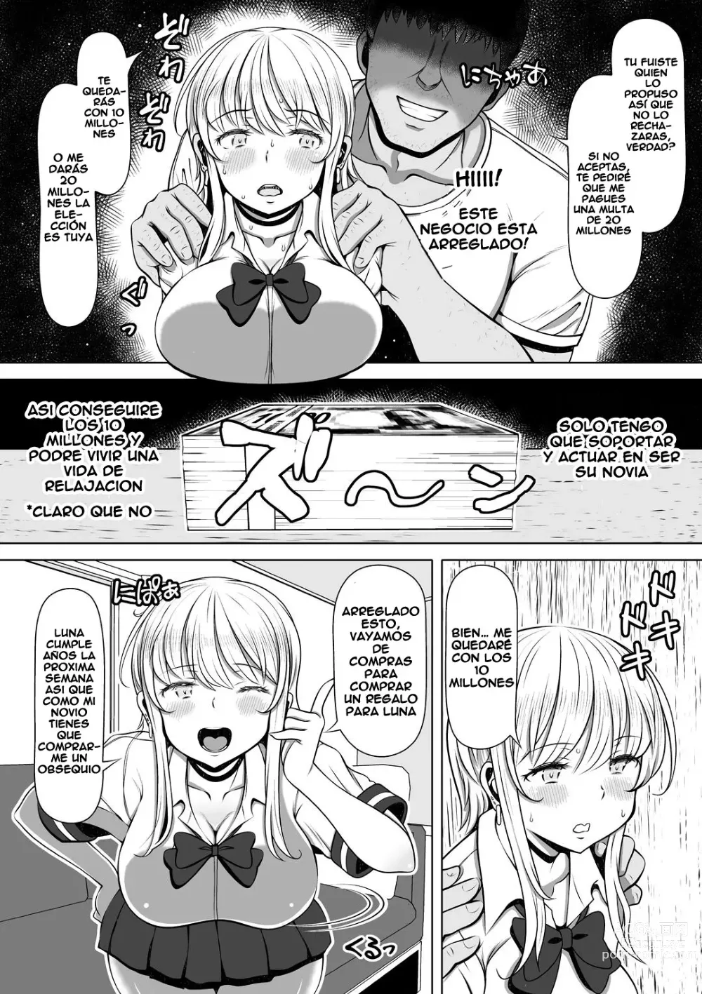 Page 8 of doujinshi Mei Kano ~1000 Man-en de Onaho Keiyakushita Namaiki Gyaru~