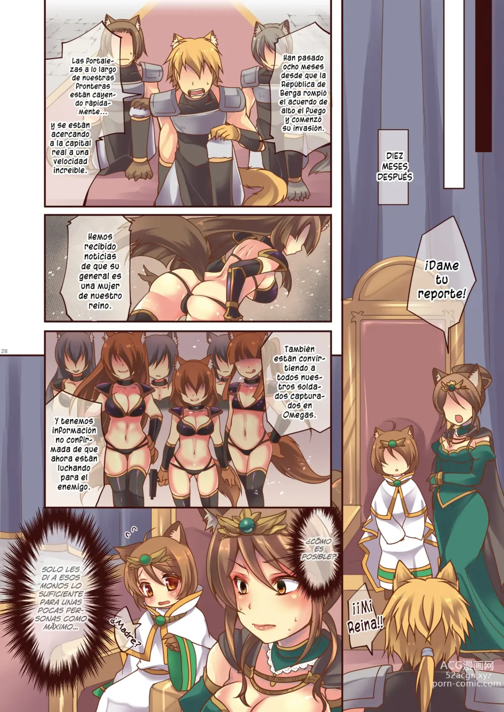 Page 28 of doujinshi La caída del príncipe -de α a ω- (decensored)