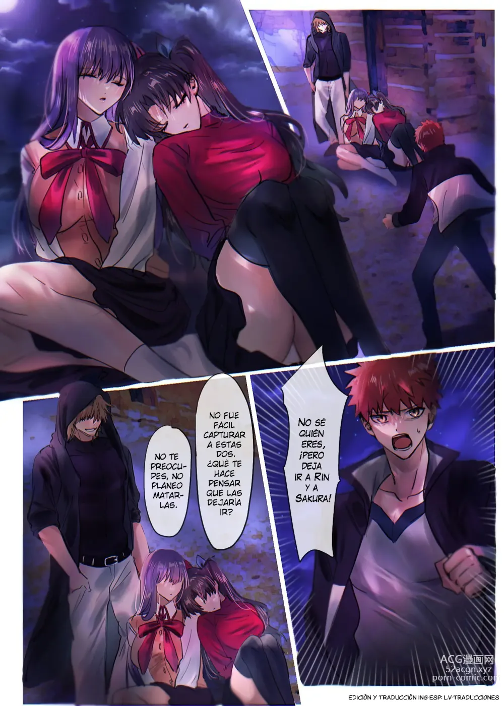 Page 2 of doujinshi ~Rin and Sakura Brainwashing Book~