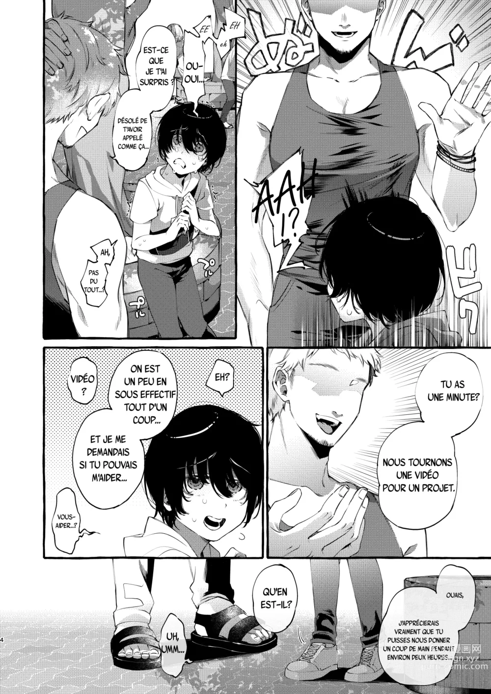 Page 3 of doujinshi Tu ne m'as pas dit que c'était un miroir à deux faces