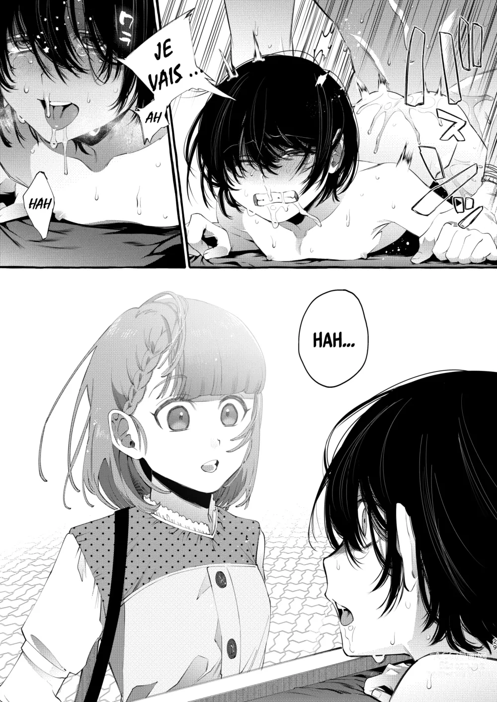 Page 28 of doujinshi Tu ne m'as pas dit que c'était un miroir à deux faces