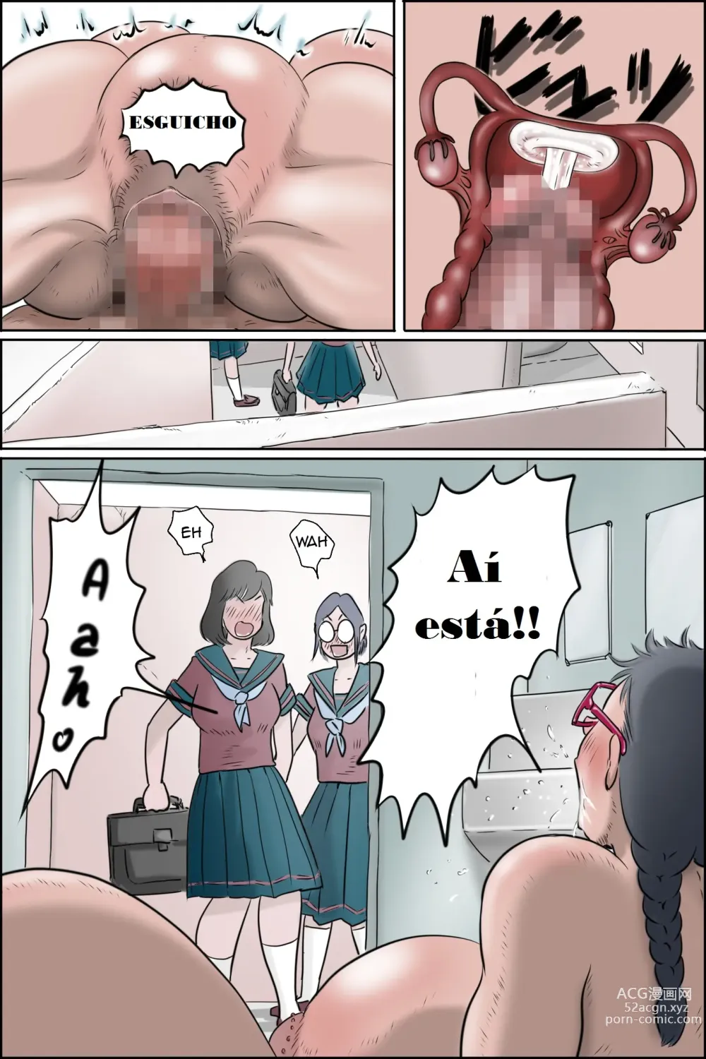 Page 53 of doujinshi I Won't Lose to my Little Sister -Naked Family Elder Daughter-