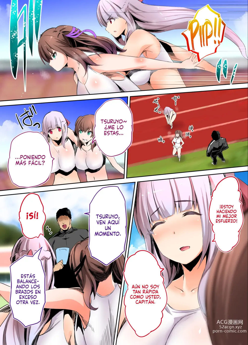 Page 33 of doujinshi La Capitana y la Vice-Capitana del Club de Atletismo son mis Onaholes!!! 