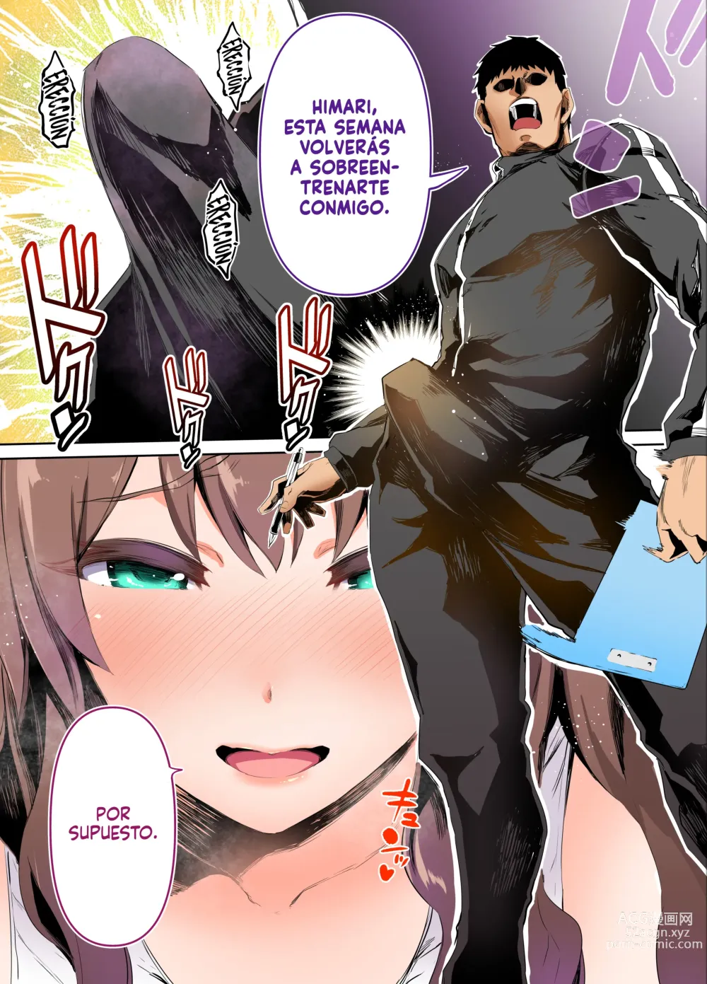 Page 9 of doujinshi La Capitana y la Vice-Capitana del Club de Atletismo son mis Onaholes!!! 