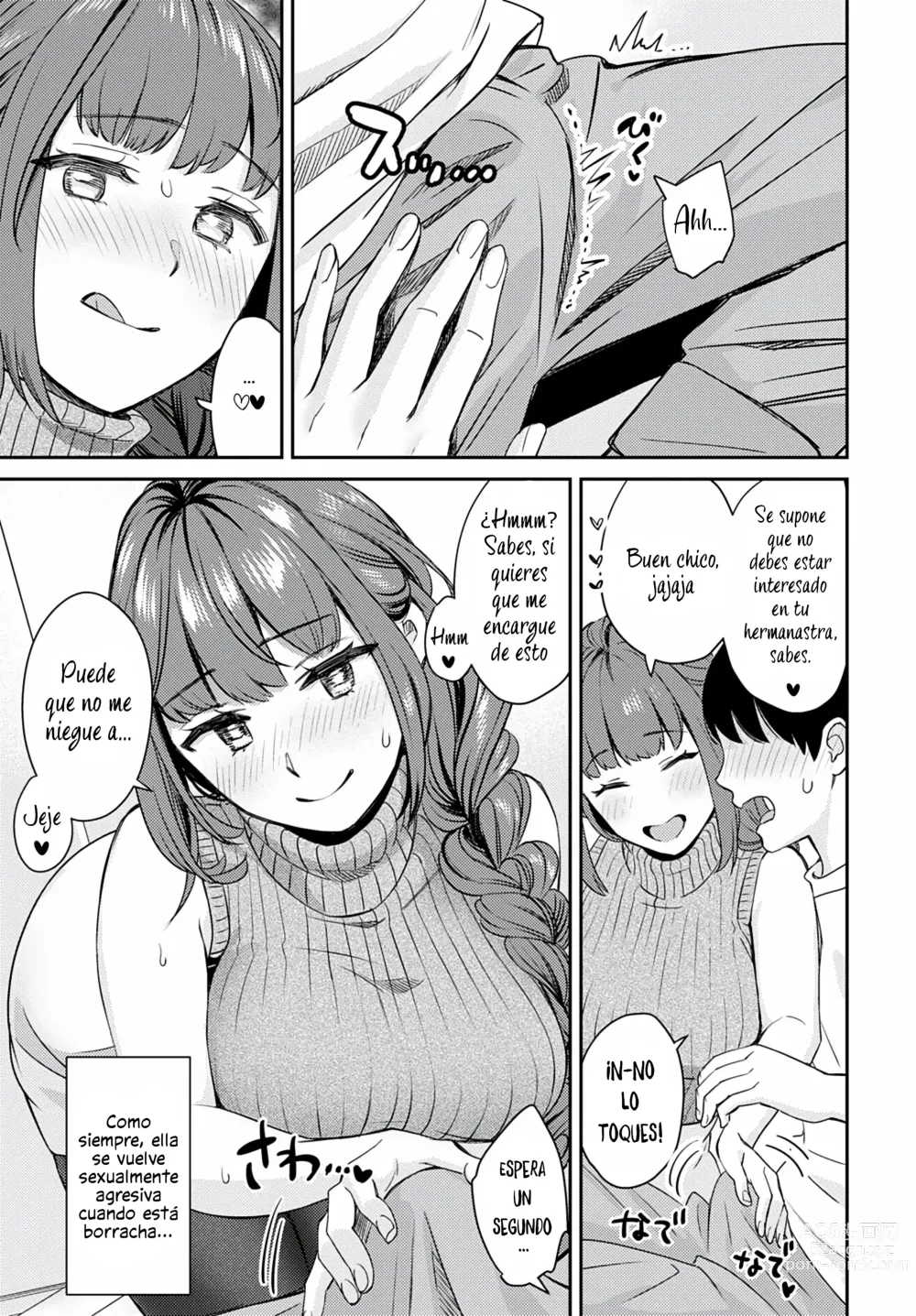Page 5 of manga La hermanastra no invitada