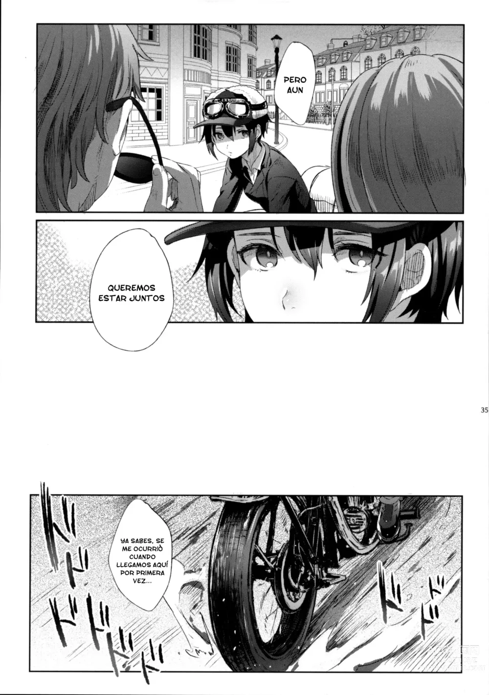 Page 34 of doujinshi El país del que no puedes irte a menos que tengas XXX