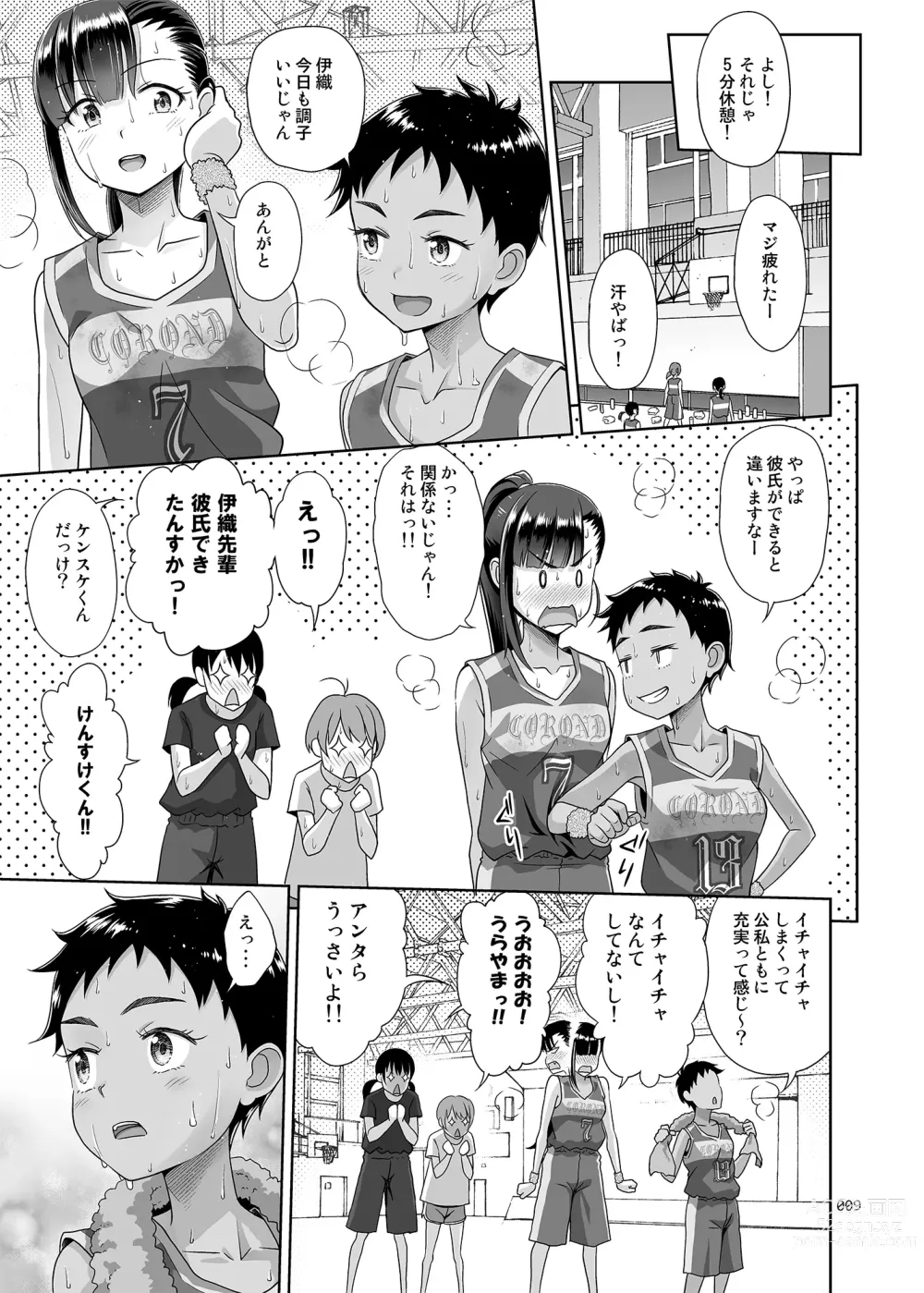 Page 8 of doujinshi Seishidouin no Oshigoto 3 Mushiatsui Taiiku Souko de Iron na Renshuu o Shitemitara Asedaku ni Natta (decensored)