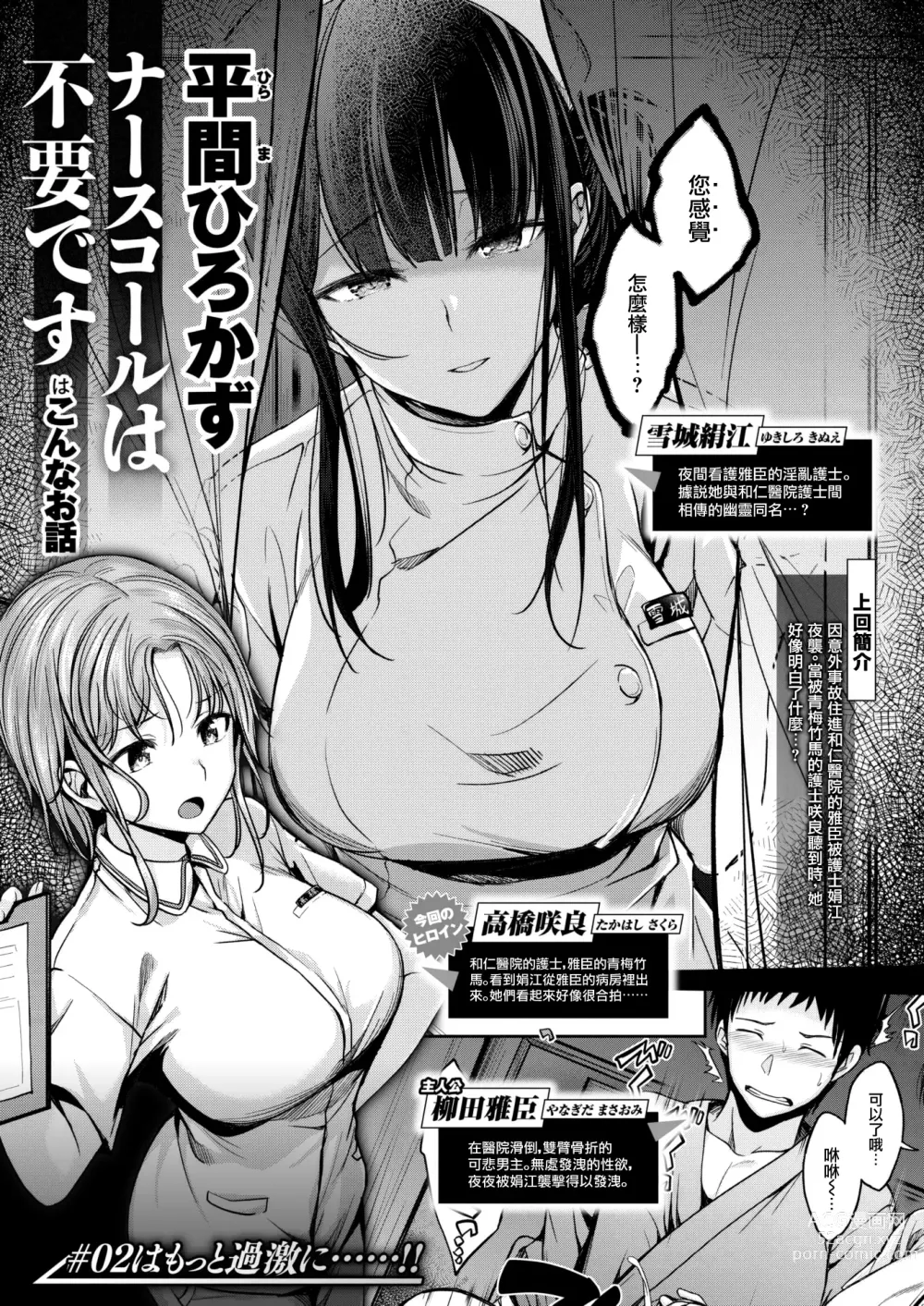 Page 2 of manga Nurse call wa fuyodesu #02