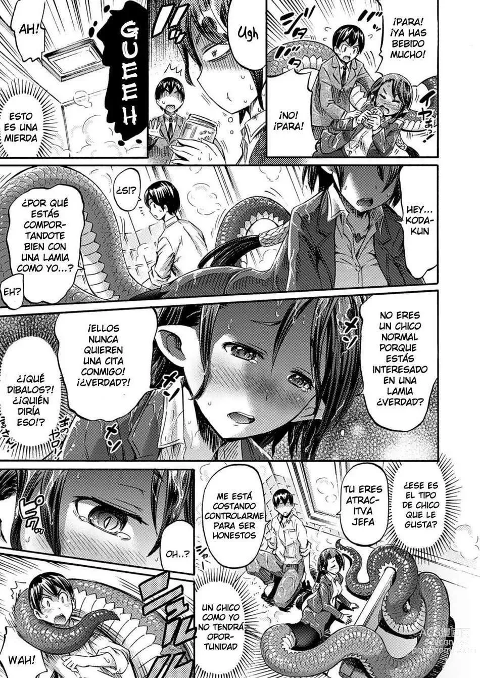 Page 4 of manga Omochikaeri Lamia