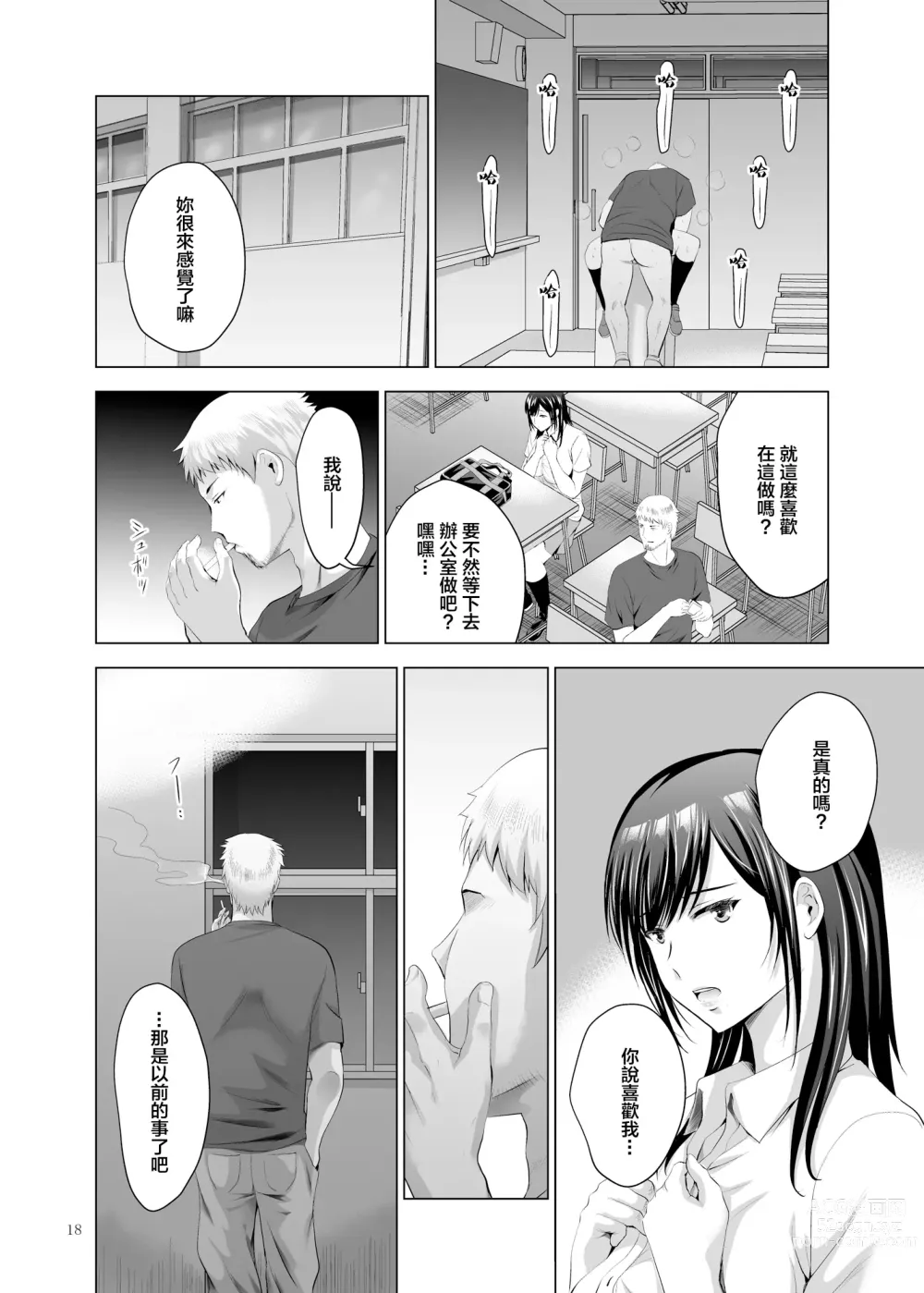 Page 18 of doujinshi Moto Gal Wakazuma ga Yarikon ni Sanka Shita Ken 2