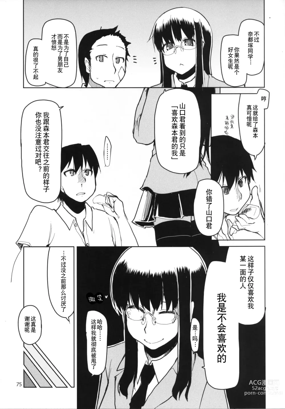 Page 76 of doujinshi 奈都塚同学的秘密。总集篇 后篇