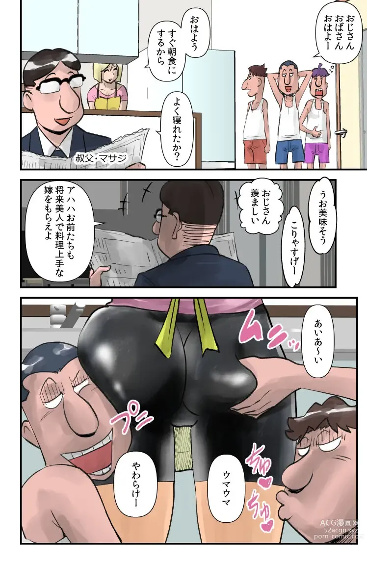 Page 2 of doujinshi Ore-tachi no Oba-san