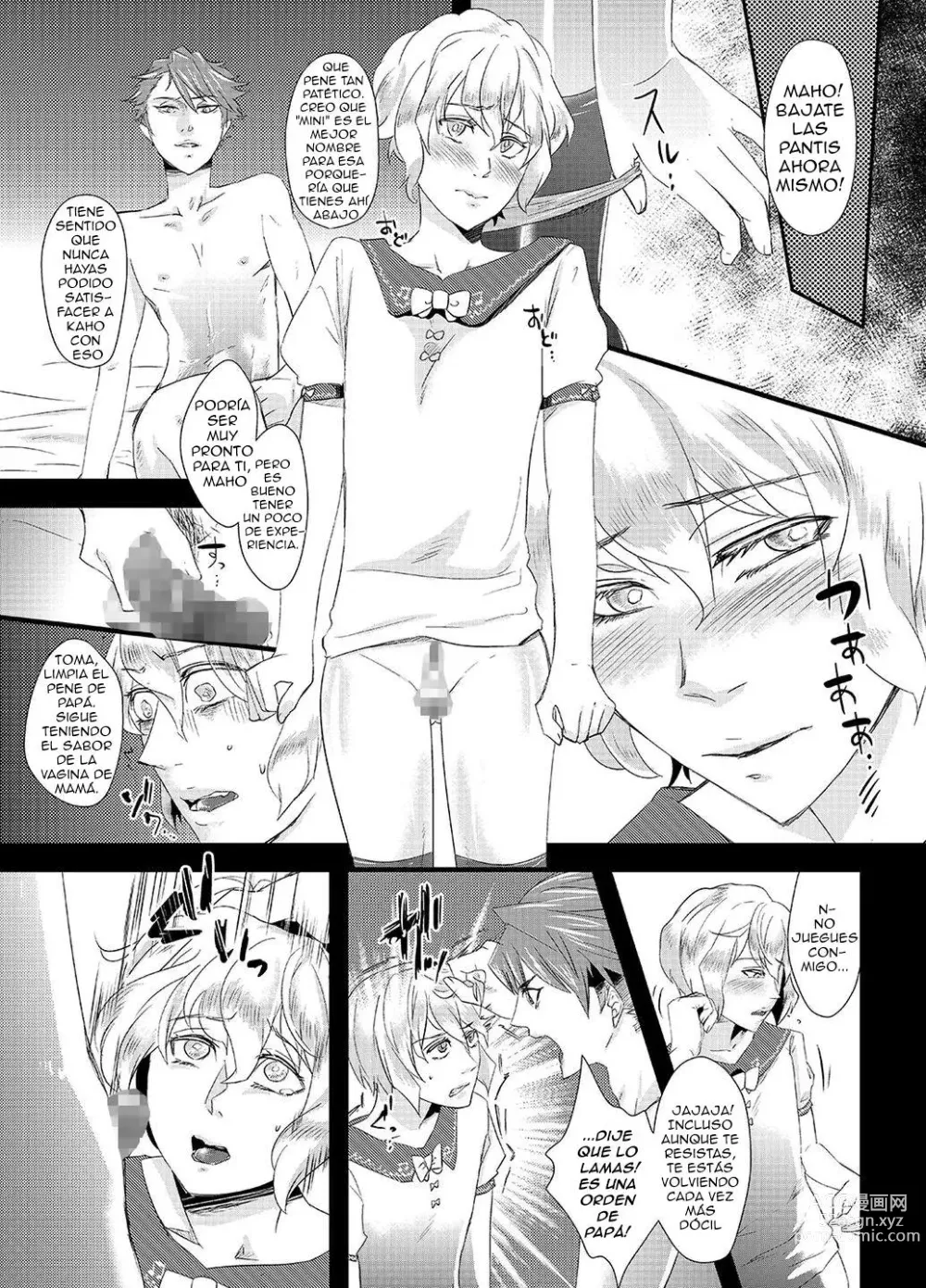 Page 12 of doujinshi Tousaku no Shitsuke ~Oshiego-tachi no Musume ni Sareta Dansei Kyoushi~