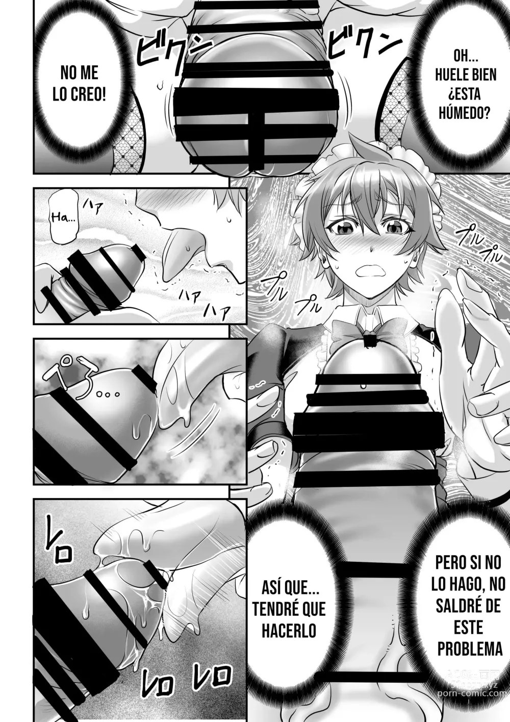 Page 10 of doujinshi El entrenamiento de Maid de Luka