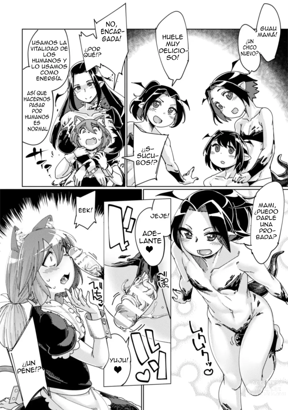 Page 16 of manga Él gato en pasos a ser trap