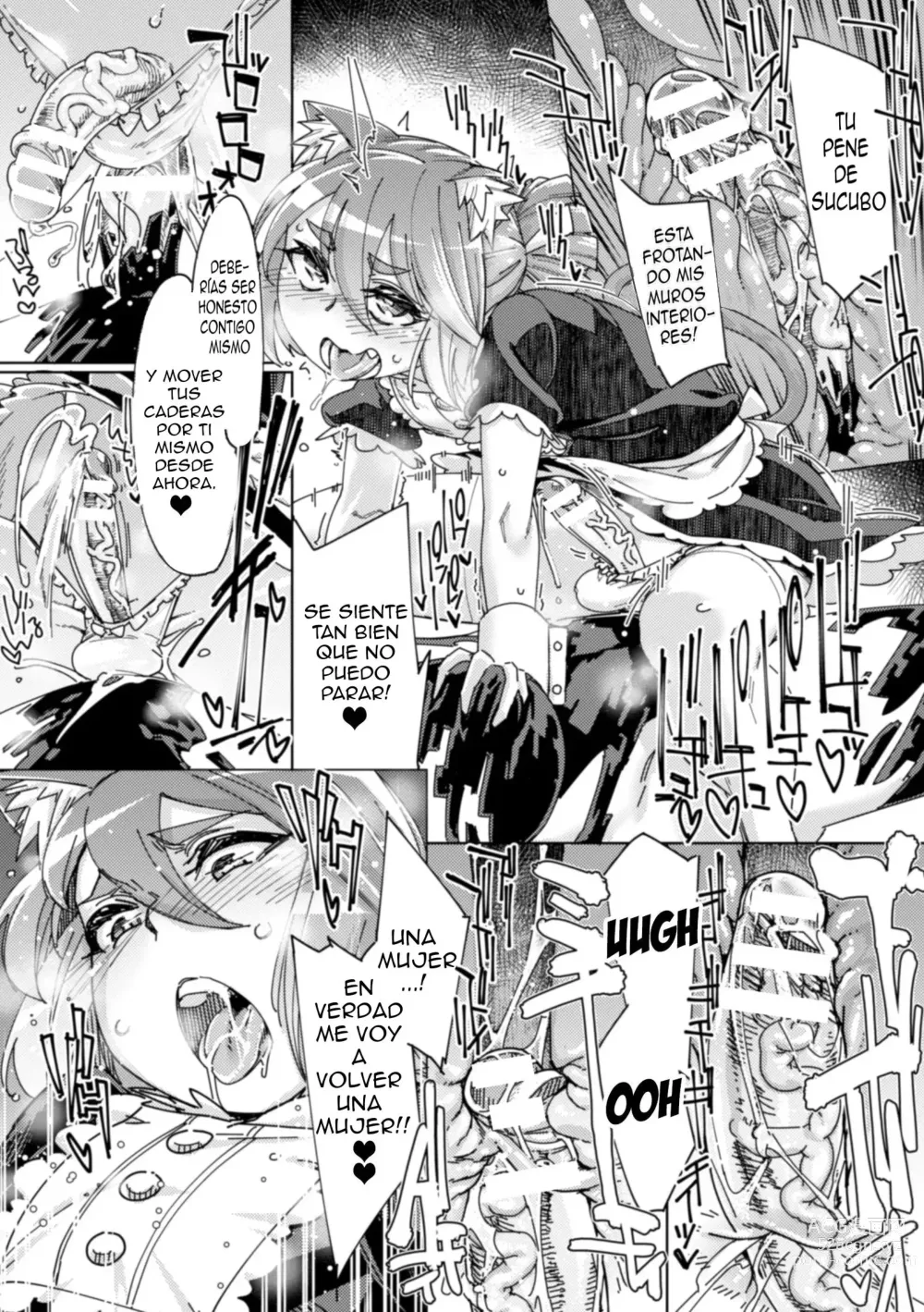 Page 22 of manga Él gato en pasos a ser trap