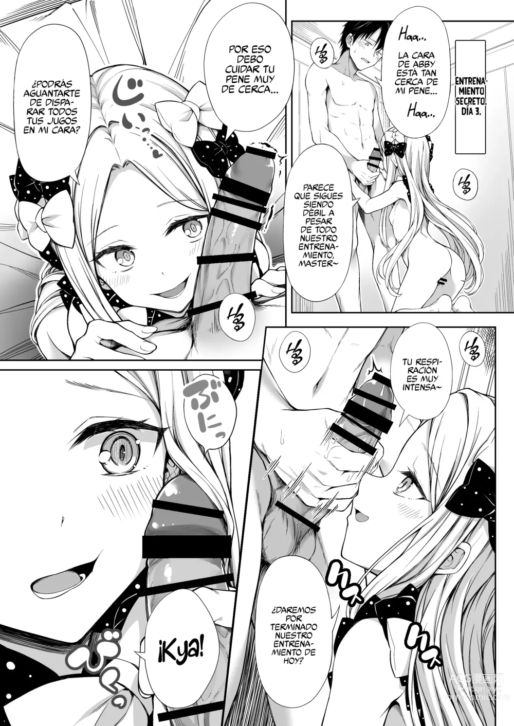 Page 12 of doujinshi Abby-chan ni Onaho Mitsukaru hon