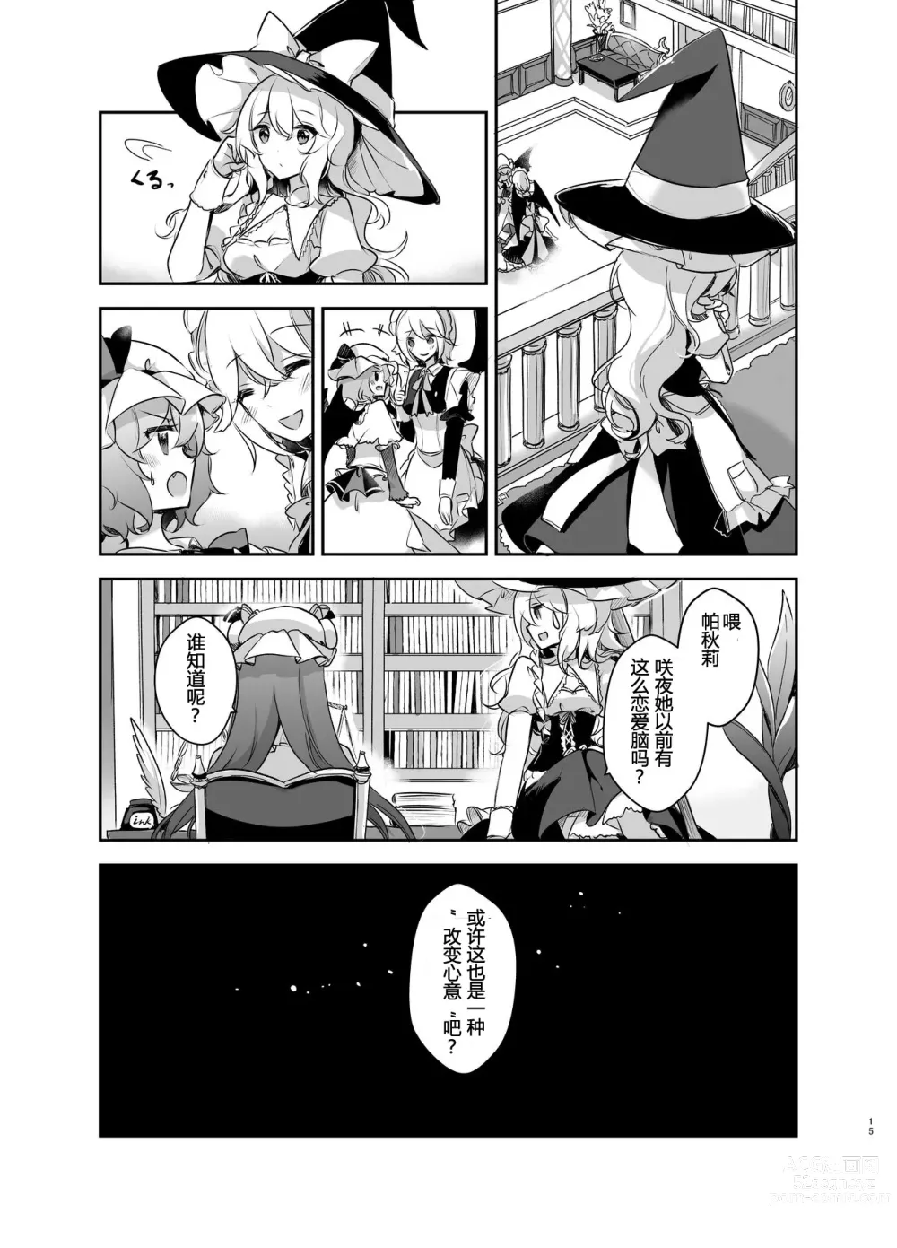 Page 15 of doujinshi Todome o Sashite