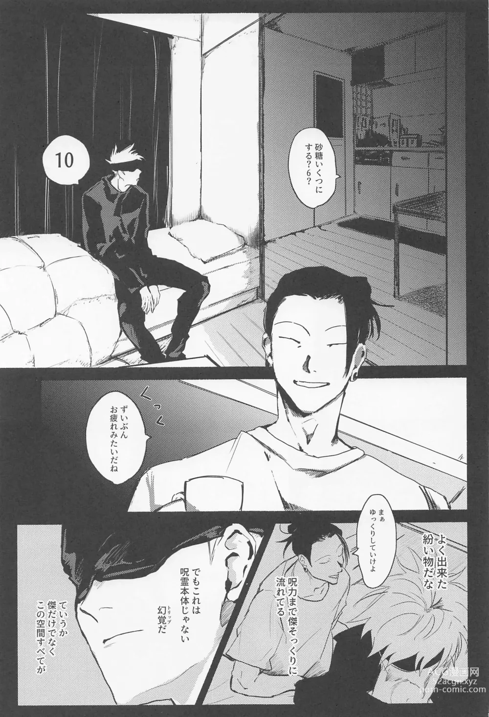 Page 8 of doujinshi Maison de Alone