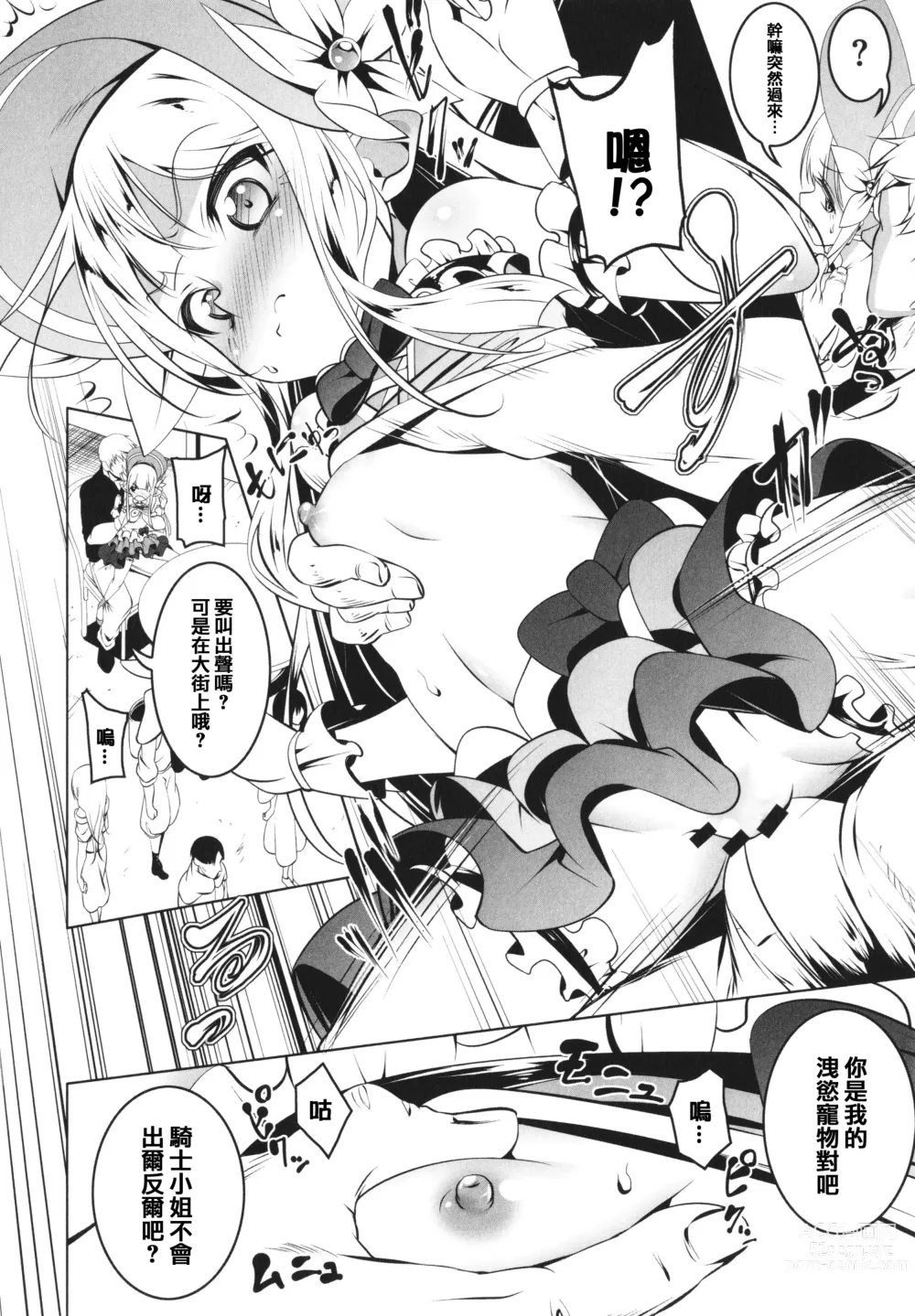 Page 14 of manga Tsurupeta Shugo Kishi Elfina Ochiru