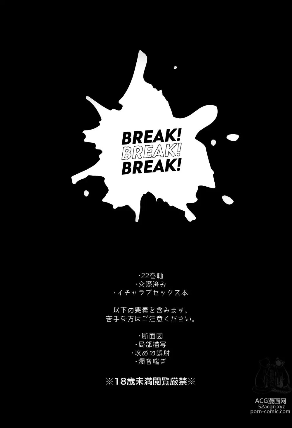Page 4 of doujinshi BREAK! BREAK! BREAK!