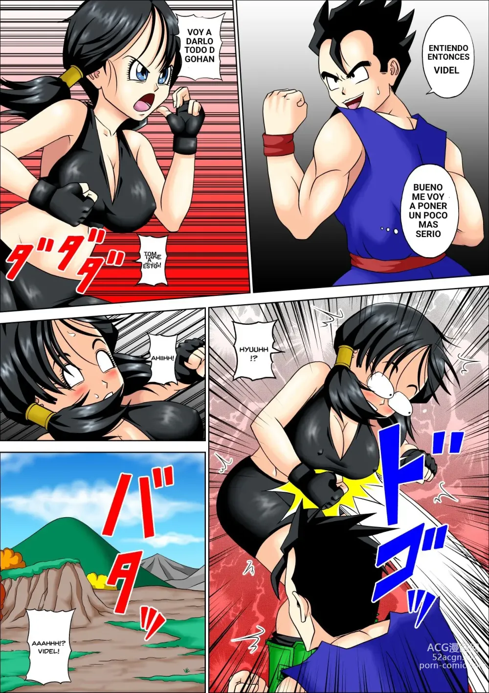 Page 12 of doujinshi SPARRING FUCK