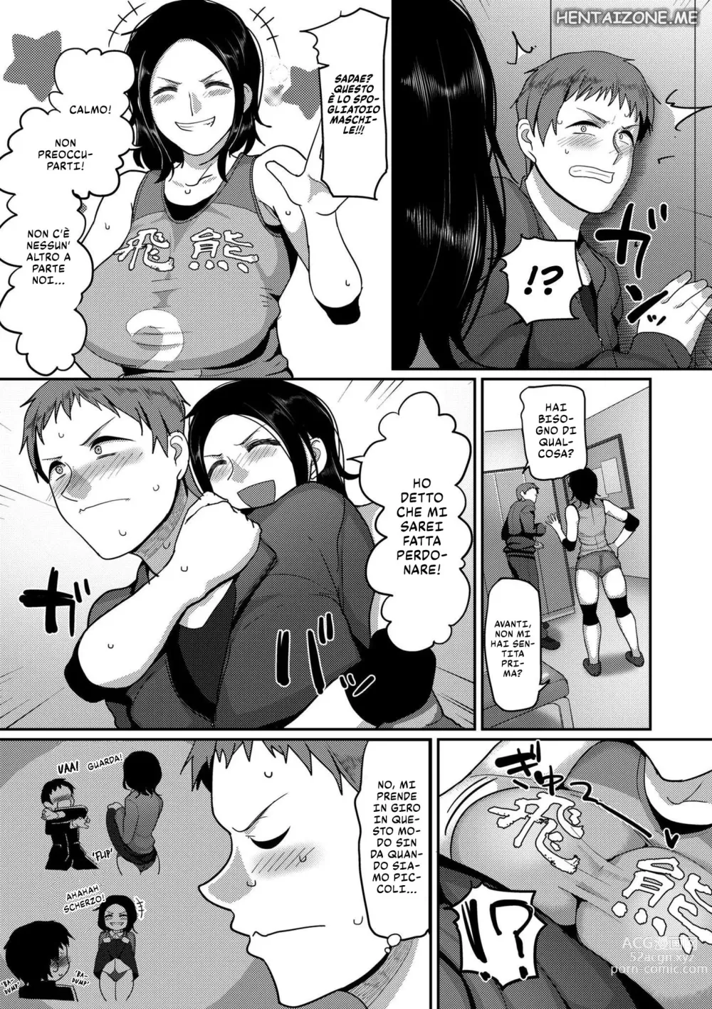 Page 7 of manga Lavoro Part Time in un Club di Volley