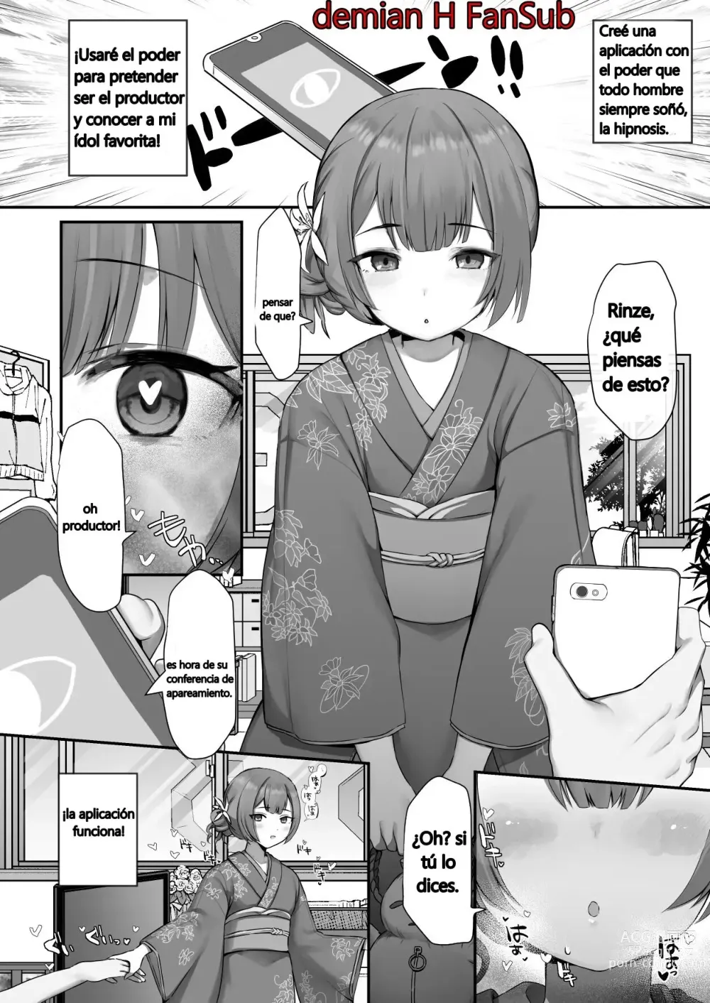 Page 1 of doujinshi Rinze ni Saimin Shite Mita!!!