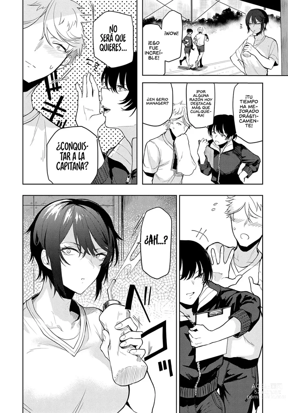 Page 4 of manga Despegando en la Dirección Equivocada